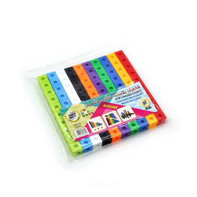 Mathlink Counting Educational STEM Cubes Set of 100