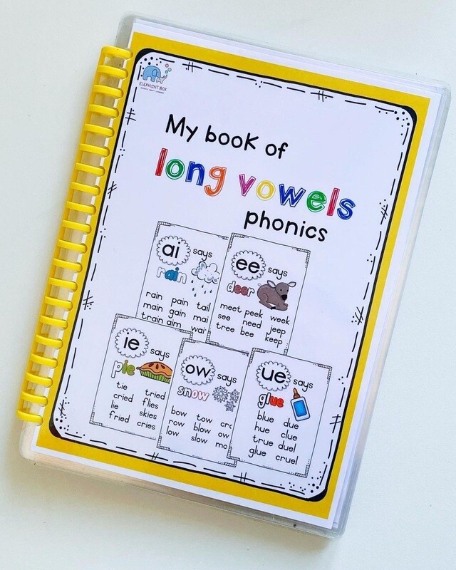 Long Vowels Phonics