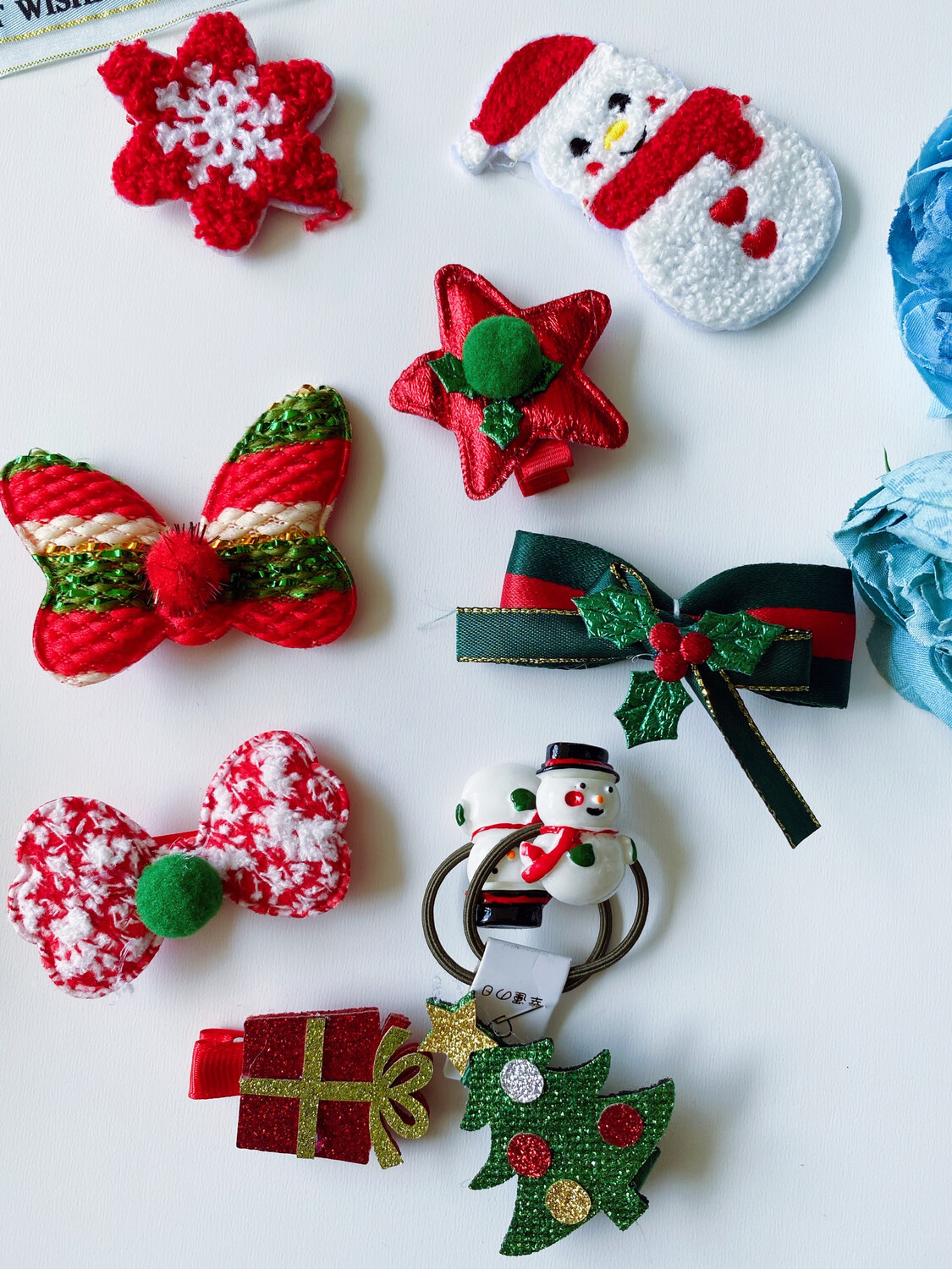 Christmas Theme Hair Clips