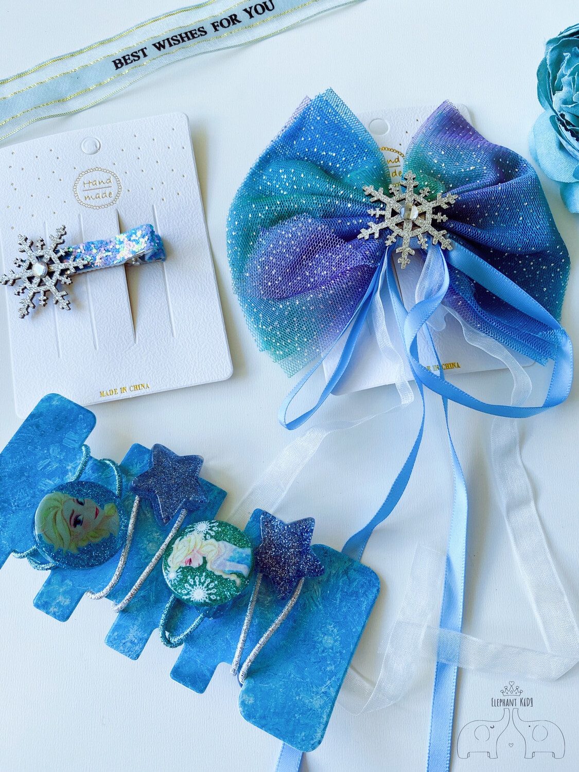 Frozen Hair Clips Gift Set