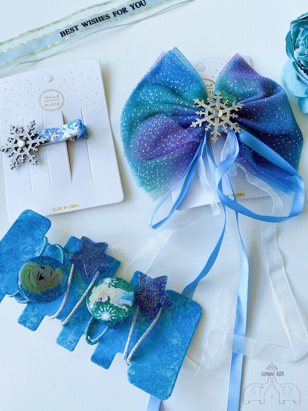 Frozen Hair Clips Gift Set