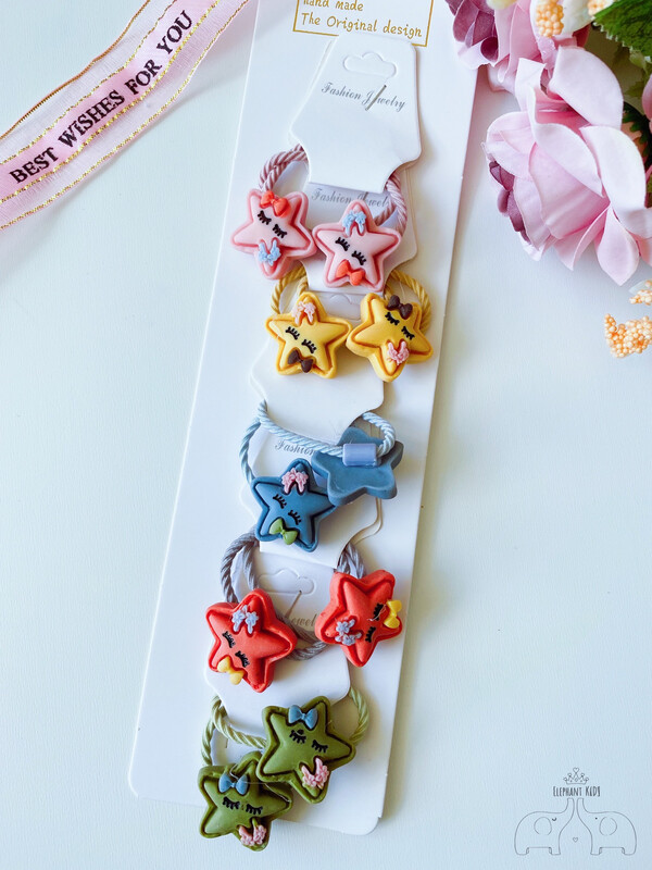 5 PCS Cute Hair Tie