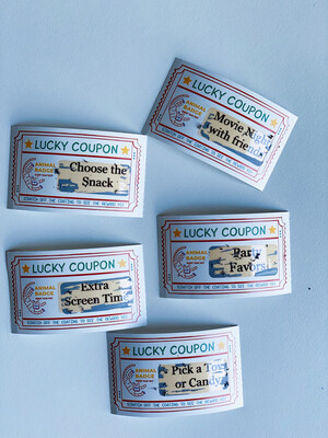 Customized Lucky Coupon