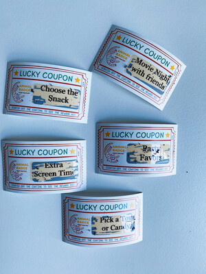 Customized Lucky Coupon