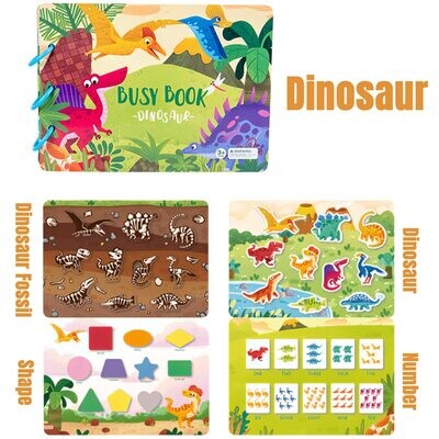 Dinosaur Busy Book
