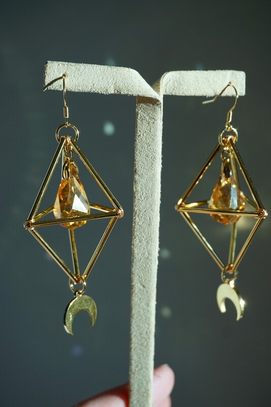 Suncatcher earrings SEPTEMBER