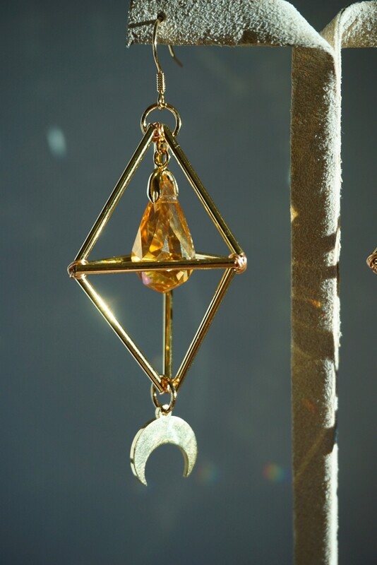 Suncatcher earrings SEPTEMBER