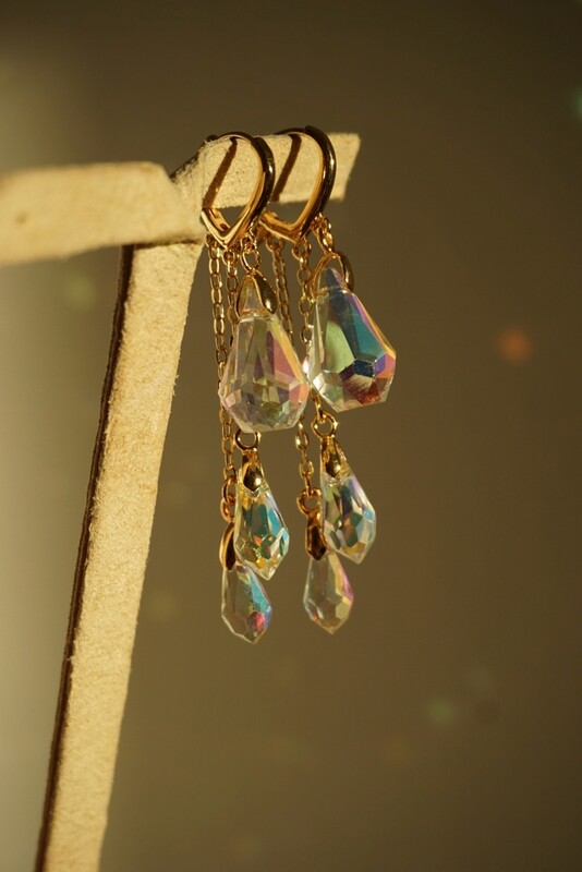 Suncatcher earrings OLIVIA
