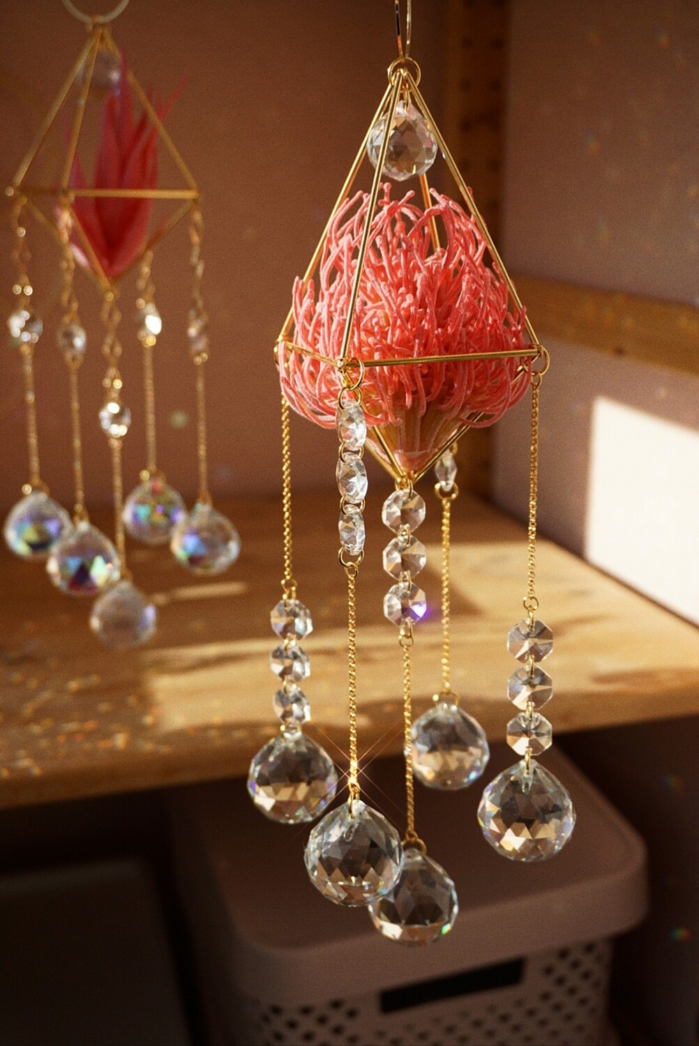 Floral suncatcher GIANNA