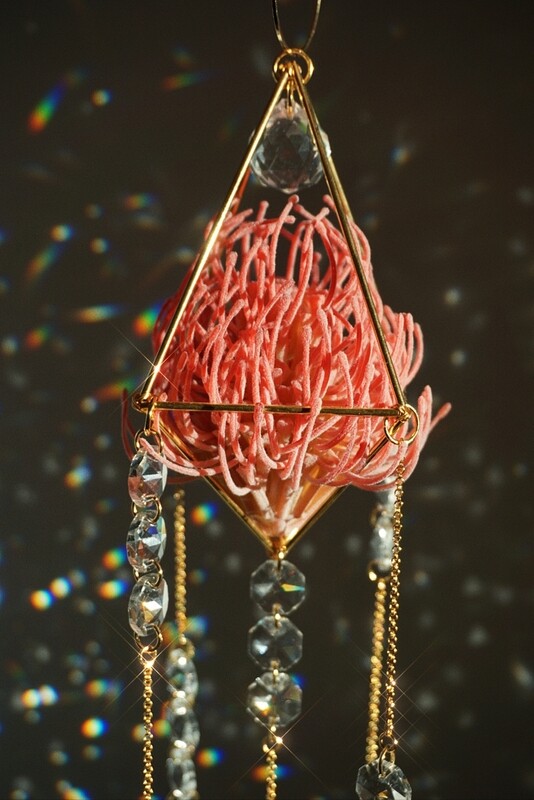 Floral suncatcher GIANNA