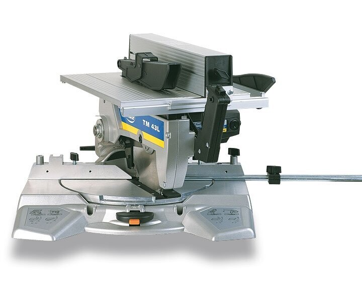 TM43L
Scie à onglet inclinable avec table supérieure
