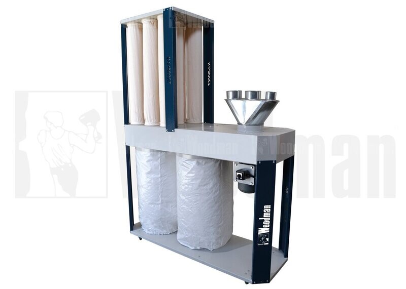 Aspirateur avec 9 sacs filtrants Aspirateur avec 9 sacs filtrants
