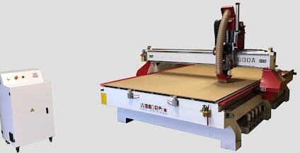 WOODPRO 600 A - FRAISEUSE CNC 3 AXES A CHARGEUR D'OUTILS AUTOMATIQUE