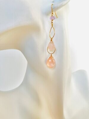 C16 Liliana’s Gems "Grace" - Rose Quartz
