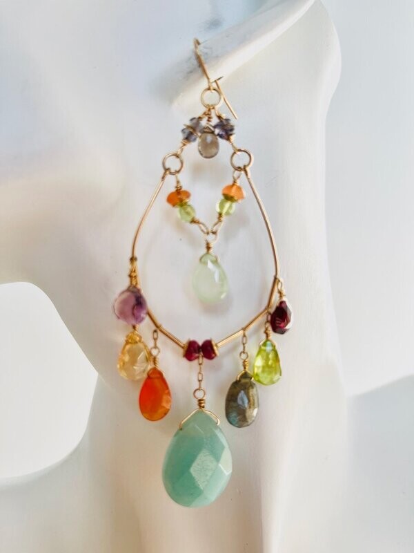 C29 Liliana’s Gems  "Flamenco" - Multi Stones