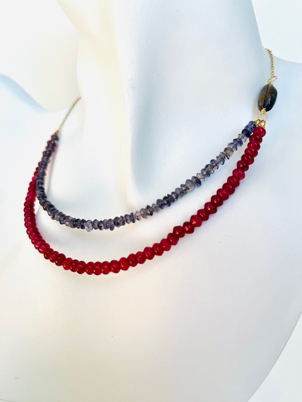 D3 Liliana’s Gems "Splendid" - Iolite & Purple Jade