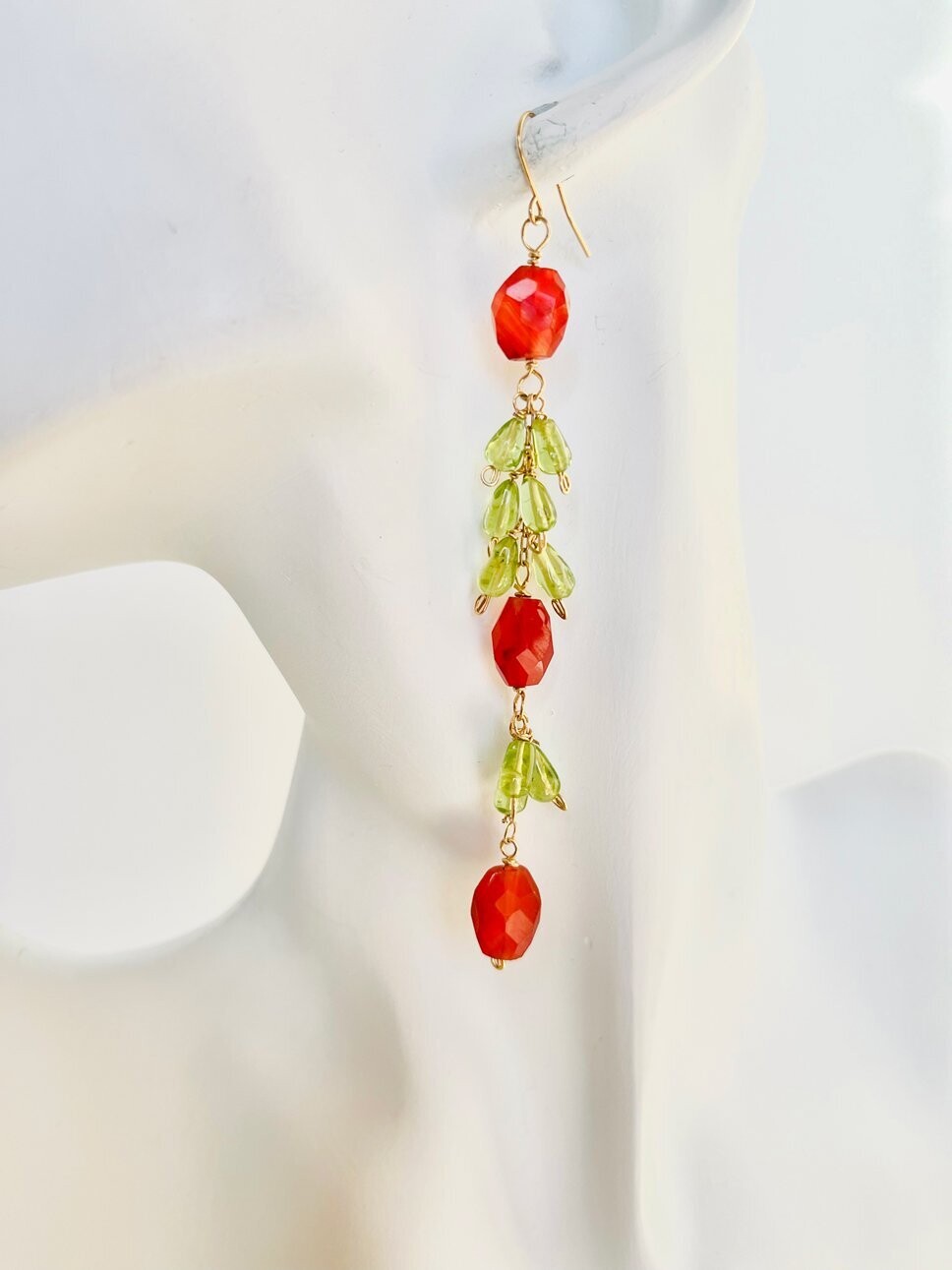 C20 Liliana’s Gems "Serenity" -  Carnelian & Peridot