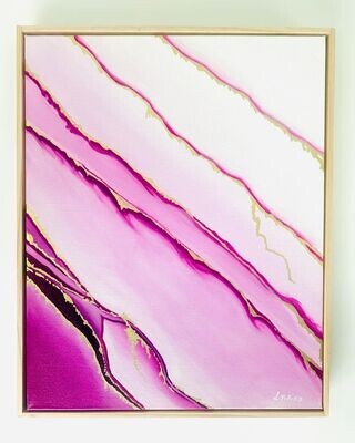 AA3 "Pink Sensation" -  Abstract painting
