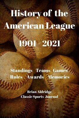 History of the American League 1901-2021
