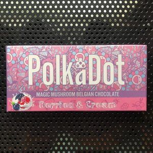 Polkadot Berries &amp; Cream Belgian Chocolate