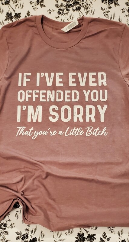 I&#39;m sorry 