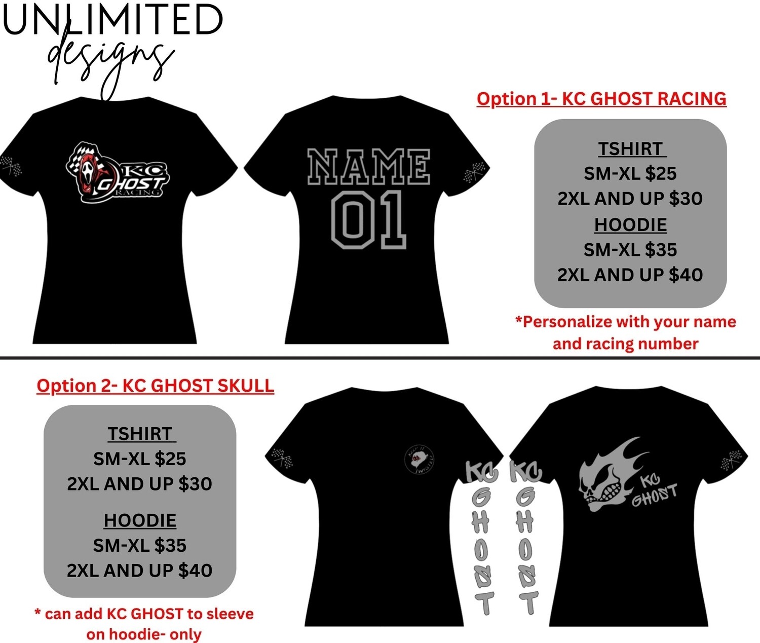 Kc Ghost Tshirts
