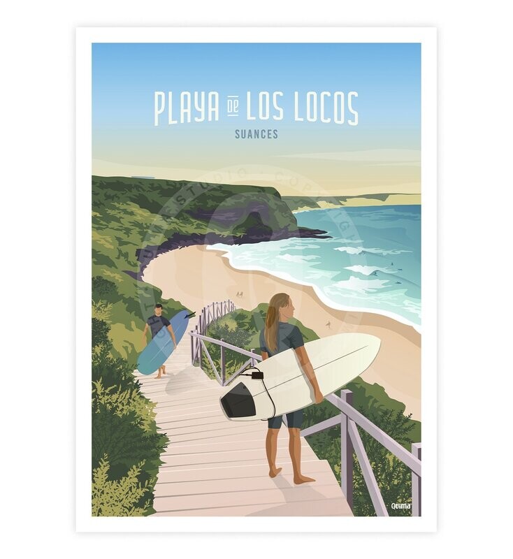 Lámina Suances, Cantabria