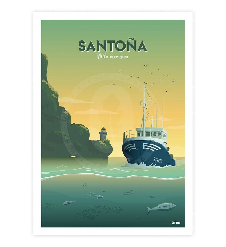 Lámina Santoña, Cantabria