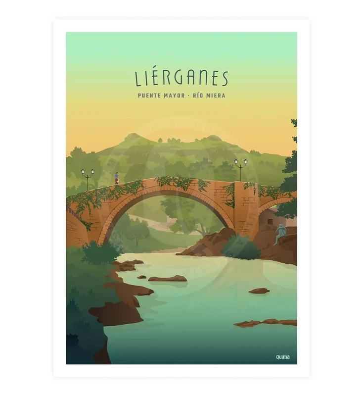 Lámina Liérganes, Cantabria
