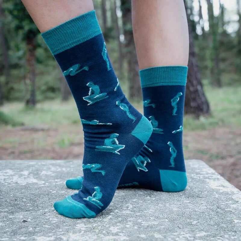 Modelo calcetines diseño raqueros