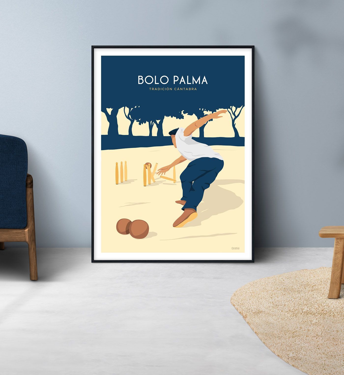 Lámina Bolo Palma, Cantabria