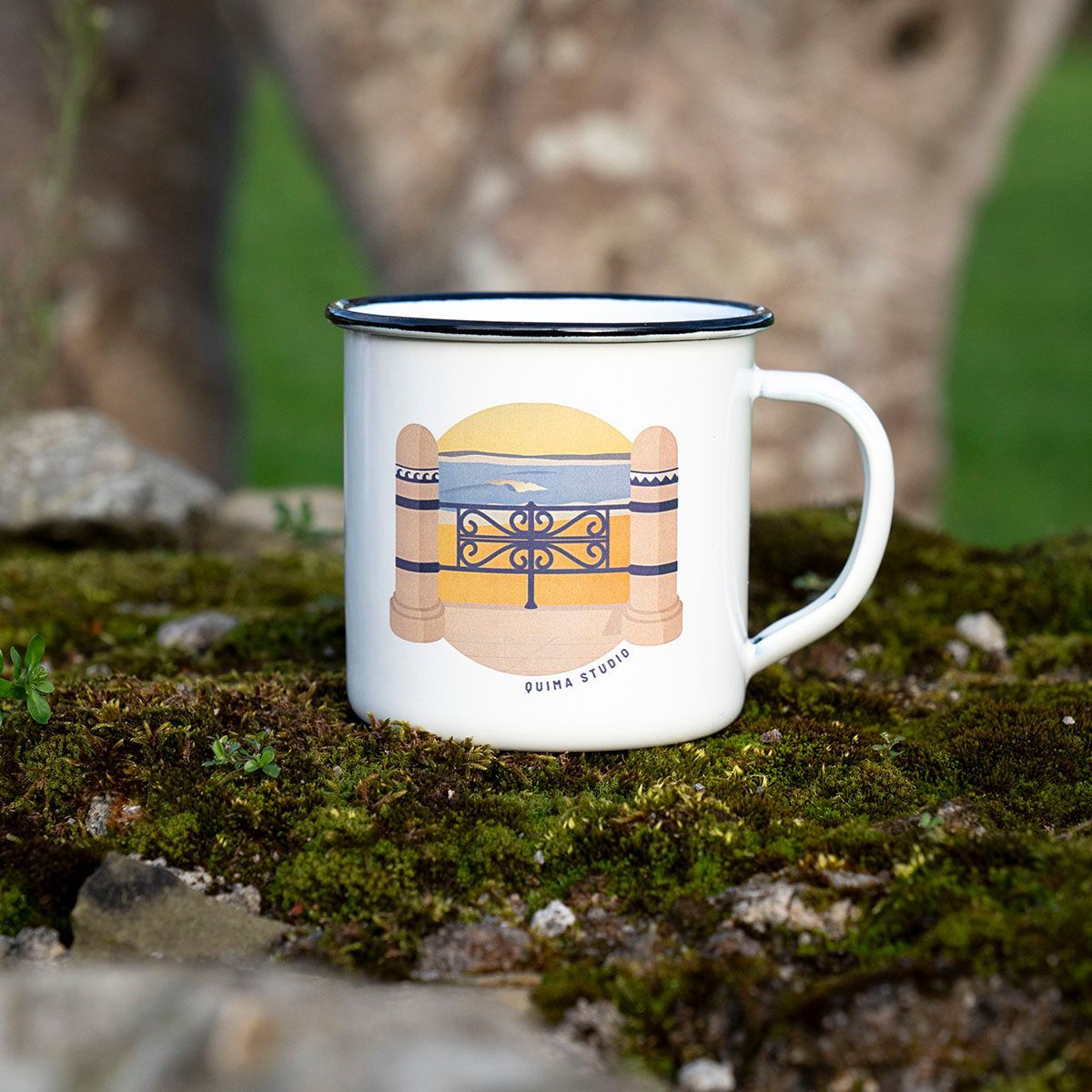 Taza Barandilla del Sardinero en Santander
