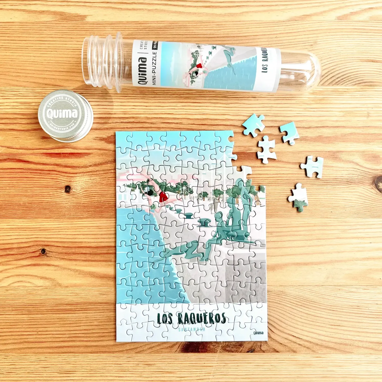 Mini-puzzle Los Raqueros