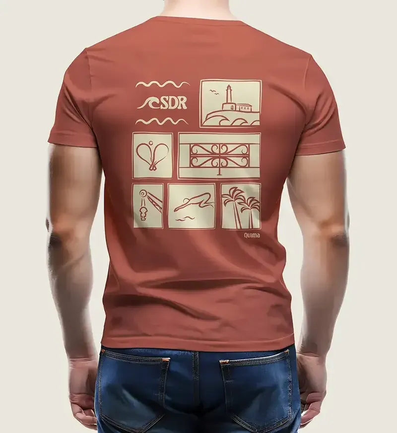 Camiseta SDR Terracota
