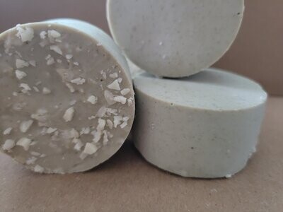 Imperfect Avocado Hemp Soap (Round) Imperfect Avocado Hemp Soap (Round)