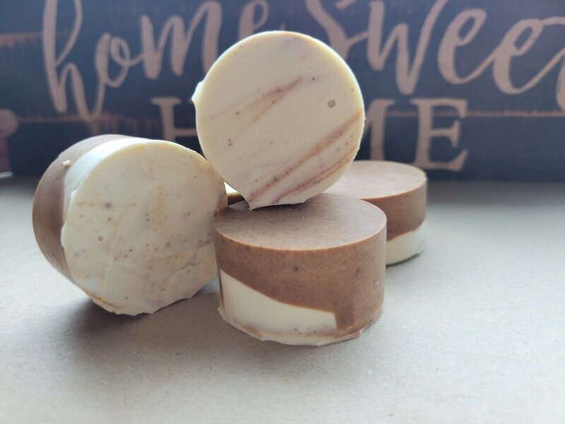 Imperfect Cacao & Coffee Hemp Soap (Round) Imperfect Cacao & Coffee Hemp Soap (Round)