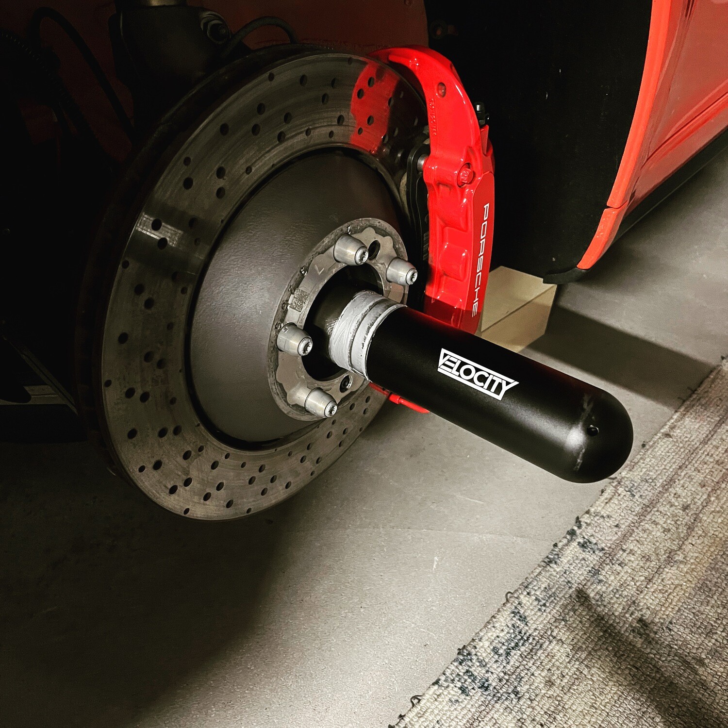 Coatic© Velocity Centerlock wheel alignment tool fits Porsche and