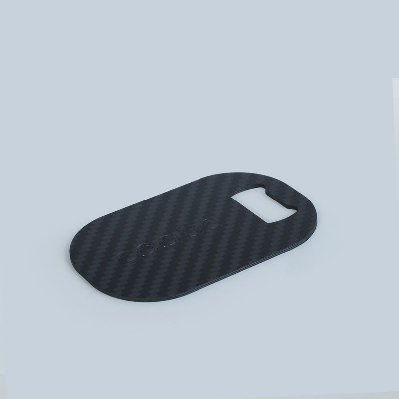 Coatic© genuine carbon fibre fiber bottle opener