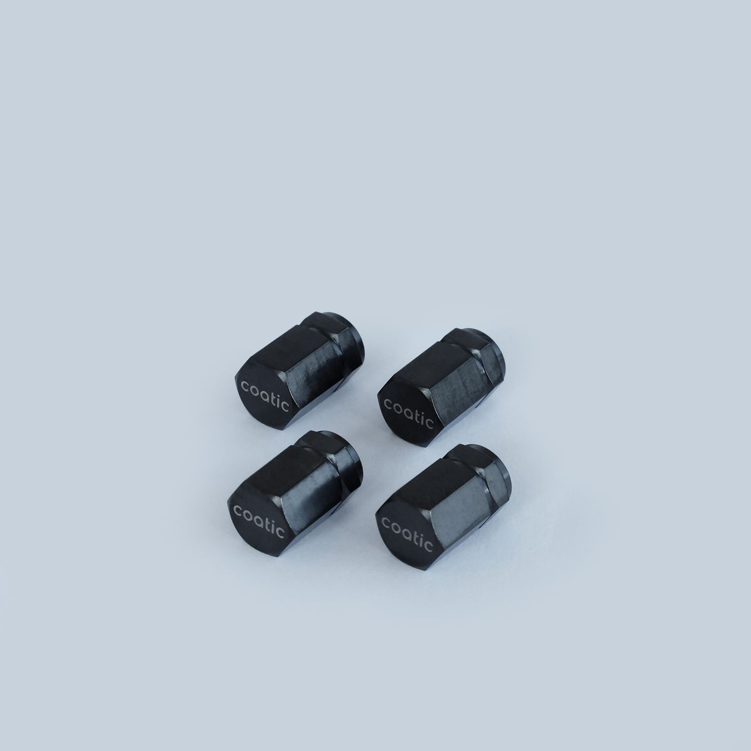 Coatic© Titanium Tyre Valve Caps