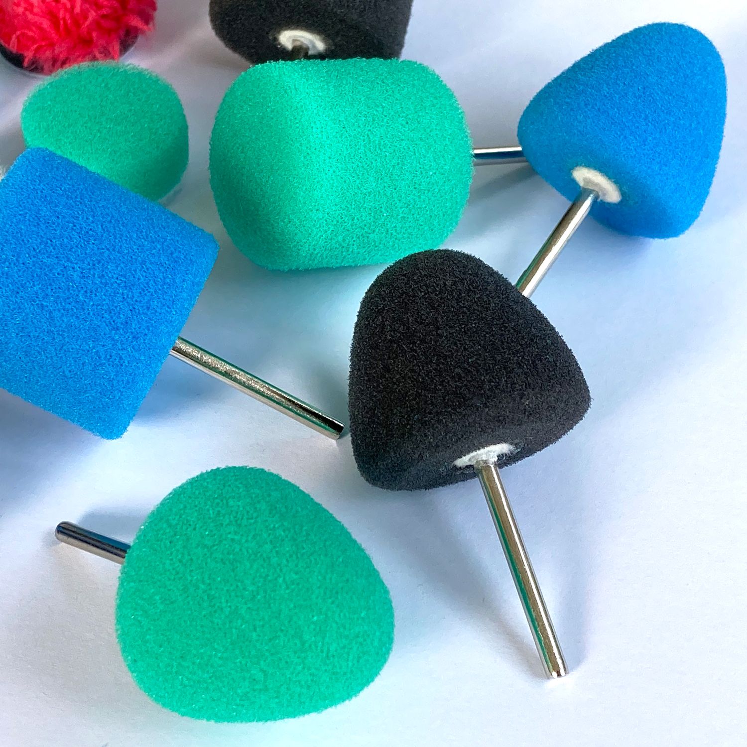 Coatic© Sponge and pad kit for  Coatic© flexible shaft kit