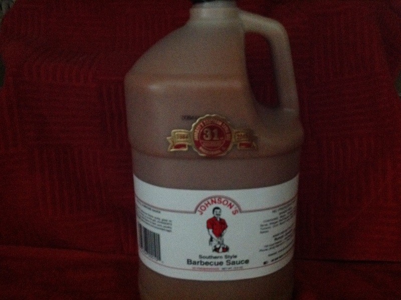 Johnson's southern style bbq sauce by the gallon