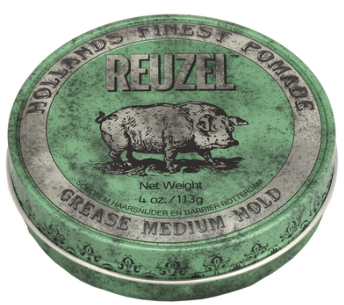 Reuzel Green Pomade Grease 4oz