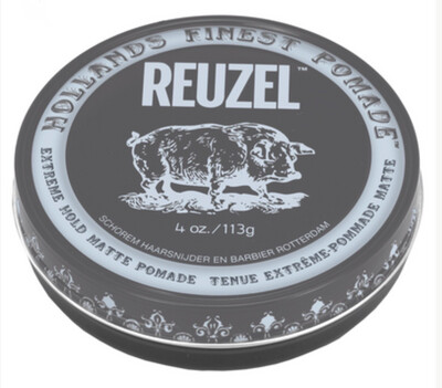 Reuzel Extreme Hold Matte Pomade 4oz