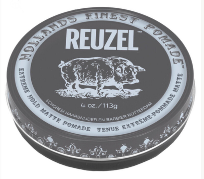 Reuzel Extreme Hold Matte Pomade 4oz