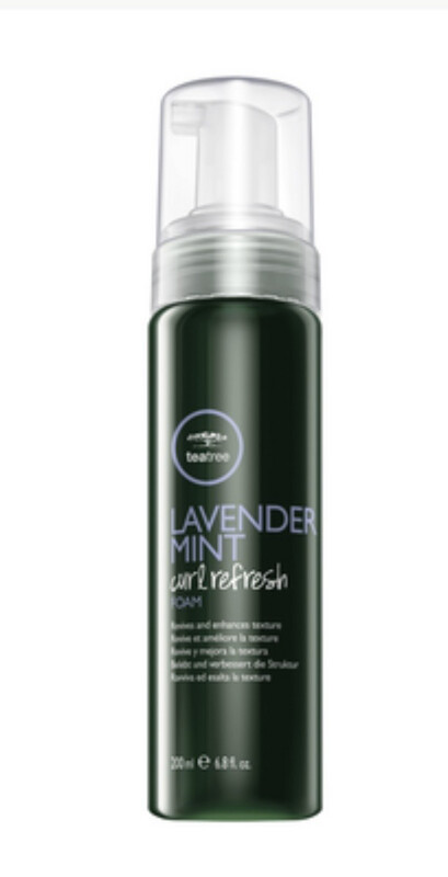 JPMS Tea Tree Lavender Mint Curl Refresh Foam 6.8oz