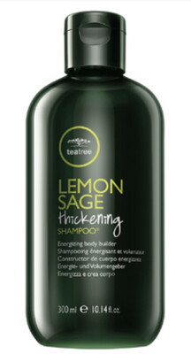 JPMS Tea Tree - Lemon Sage Thickening Shampoo 10.14oz