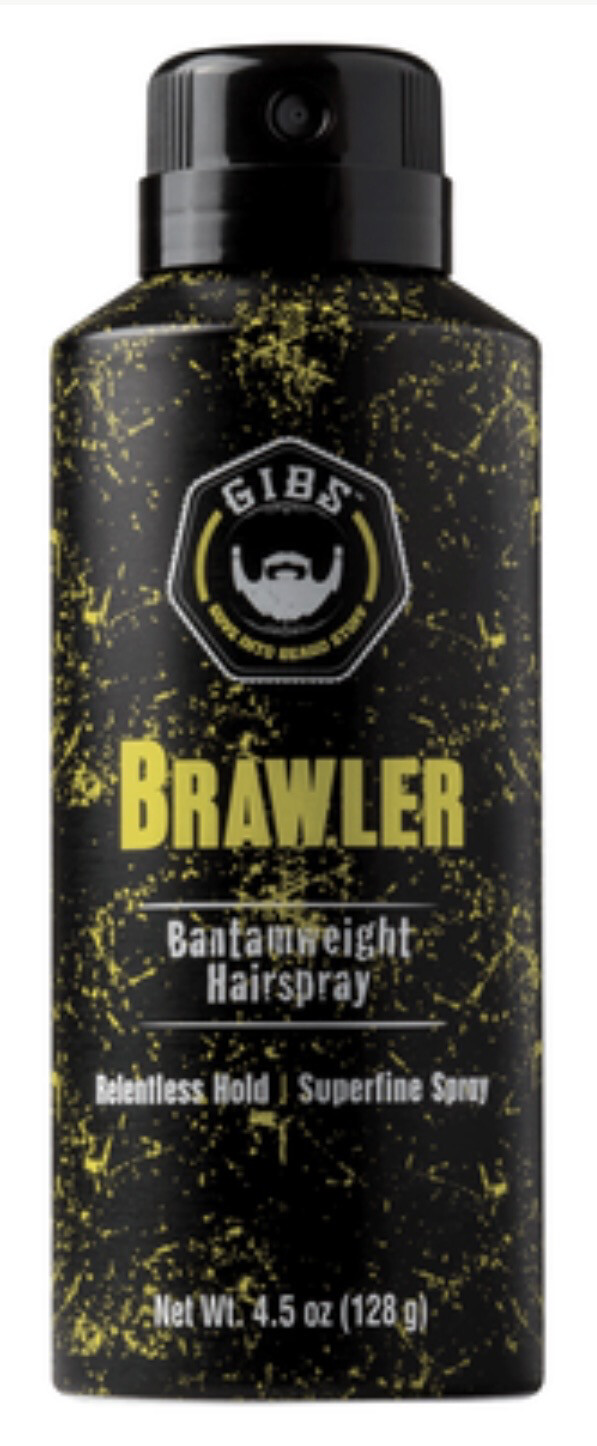 GIBS Grooming Brawler Bantamweight Hairspray 4.5oz