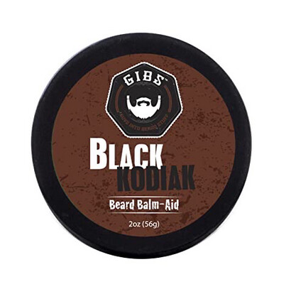 GIBS Grooming Black  Kodiak Beard Balm 2oz