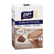 Shake de chocolate zero açúcares 330 gramas Linea