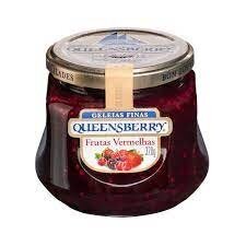 Geleia frutas vermelhas 320 gramas Queensberry